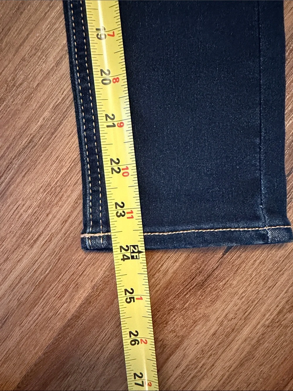 Justice Girls Dark Indigo Stretch Skinny Jeggings. Size 10